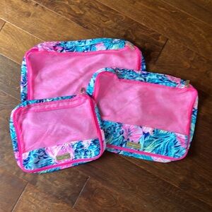 Lilly Pulitzer packing cubes